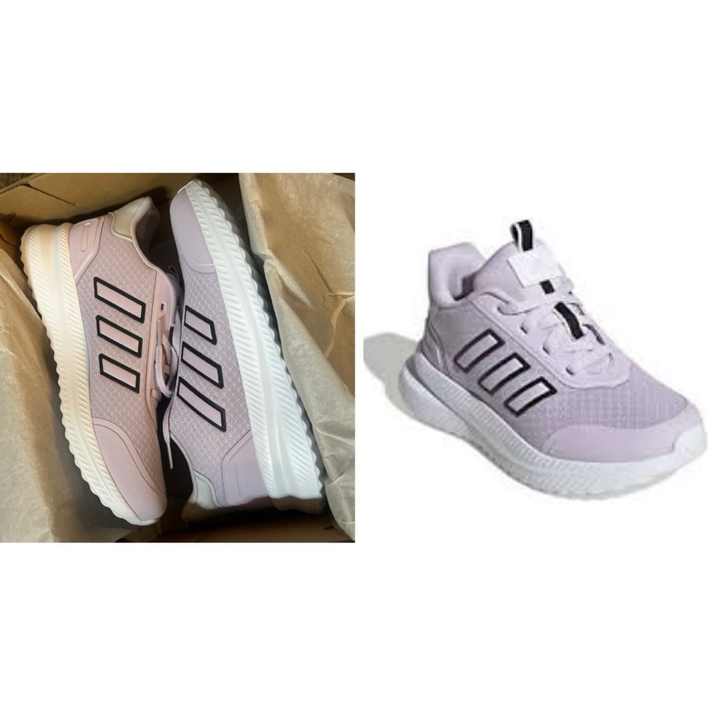 NIB ADIDAS X_PLR Path Sneakers Running Shoes Light Purple White w/ Black Stripes